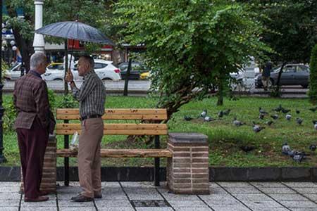 رگبار پراکنده باران در 10 استان کشور رگبار پراکنده باران در 10 استان کشور