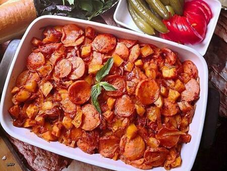 طرز تهیه ساندویچ سوسیس هندی